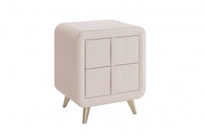 Тумба прикроватная Софи 2 крем (велюр) в Югорске - yugorsk.mebel-tymen.ru | фото