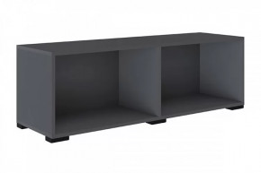 ТЭББИ Тумба открытая (ш1200*г360*в400мм), Графит серый с мягким сиденьем в Югорске - yugorsk.mebel-tymen.ru | фото