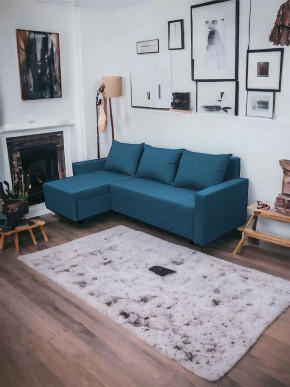 Угловой диван Шерри Савана Деним в Югорске - yugorsk.mebel-tymen.ru | фото