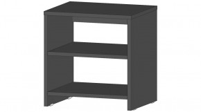 Элегант Тумба прикроватная Графит в Югорске - yugorsk.mebel-tymen.ru | фото